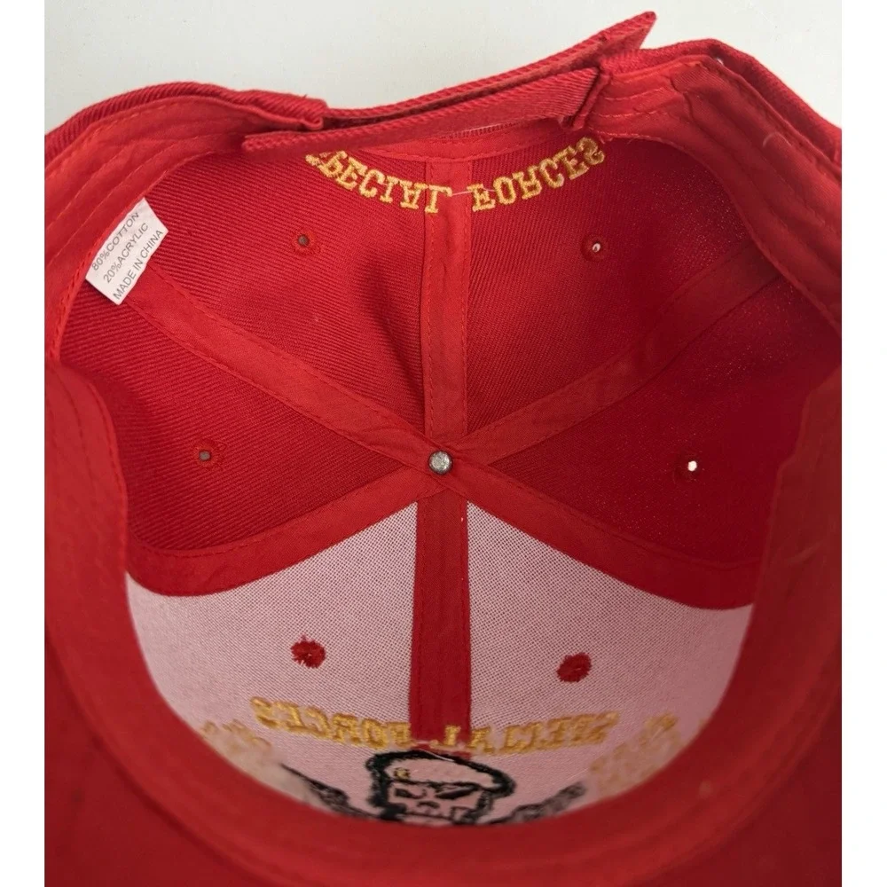 US Army Special Forces Hat Red Green Beret Skull Cap Mess With The Best Rothco